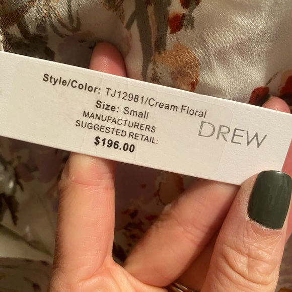 DREW floral button up blouse - Picture 7 of 7